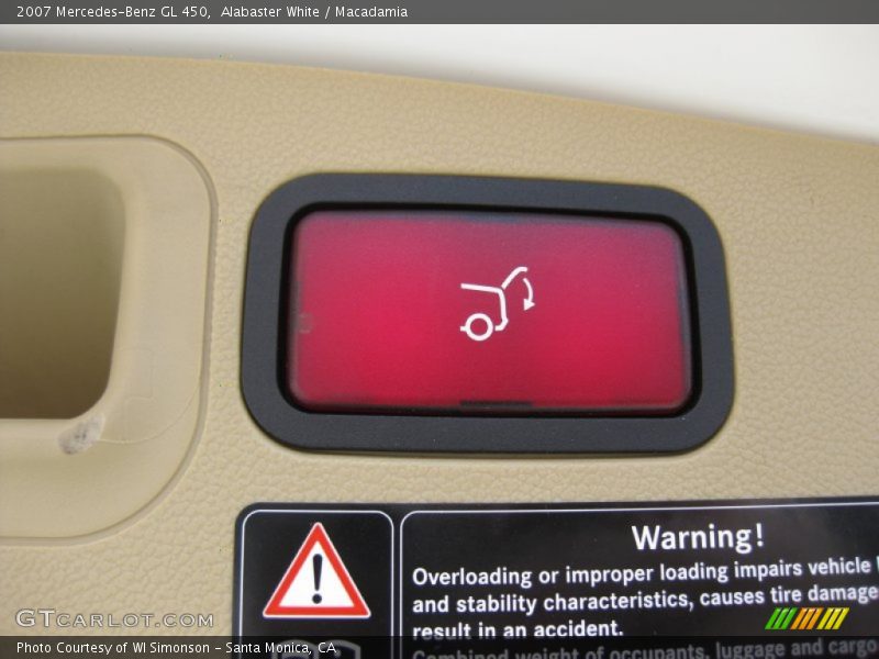 Alabaster White / Macadamia 2007 Mercedes-Benz GL 450