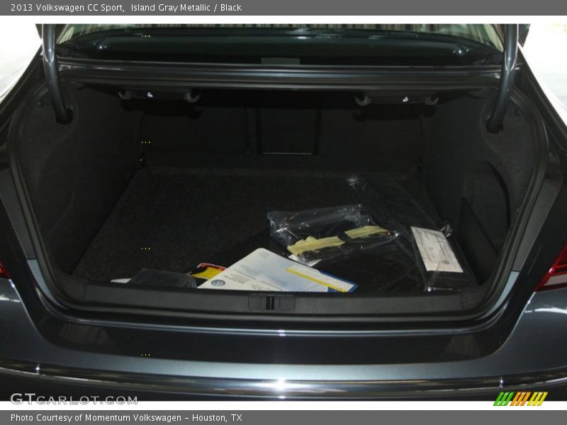 Island Gray Metallic / Black 2013 Volkswagen CC Sport