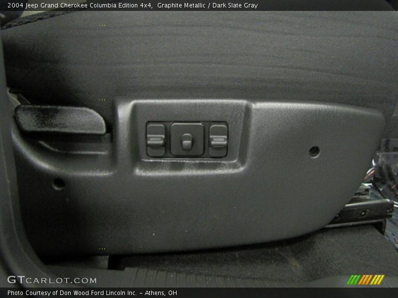 Graphite Metallic / Dark Slate Gray 2004 Jeep Grand Cherokee Columbia Edition 4x4