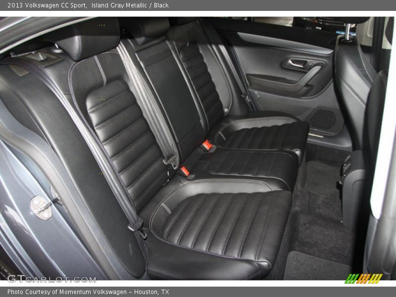 Island Gray Metallic / Black 2013 Volkswagen CC Sport