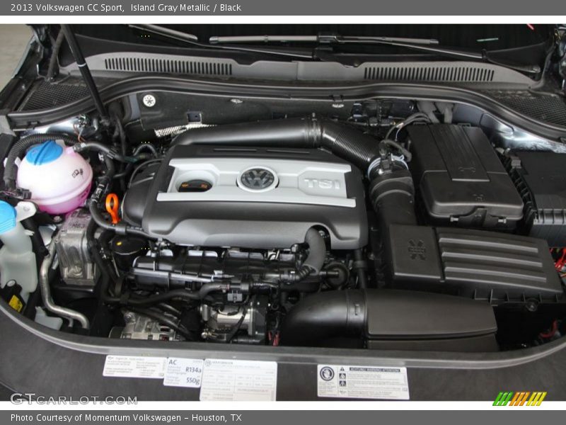 Island Gray Metallic / Black 2013 Volkswagen CC Sport