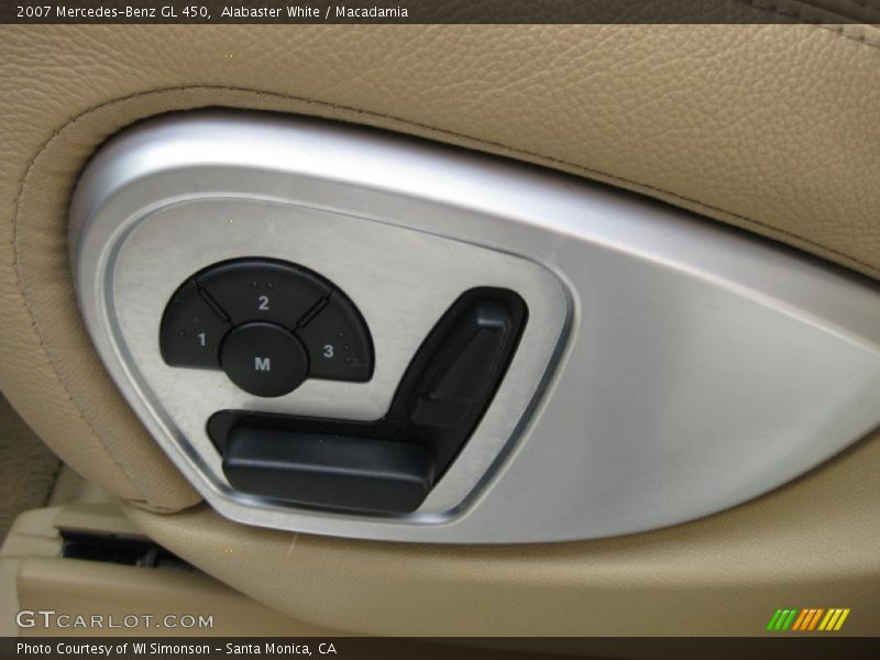 Alabaster White / Macadamia 2007 Mercedes-Benz GL 450