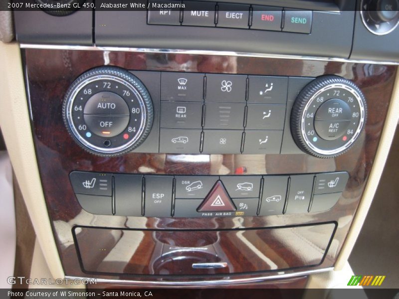 Alabaster White / Macadamia 2007 Mercedes-Benz GL 450