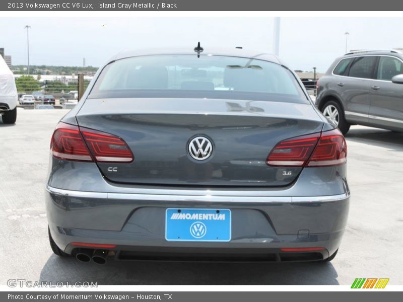 Island Gray Metallic / Black 2013 Volkswagen CC V6 Lux