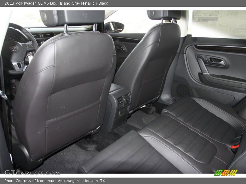 Island Gray Metallic / Black 2013 Volkswagen CC V6 Lux