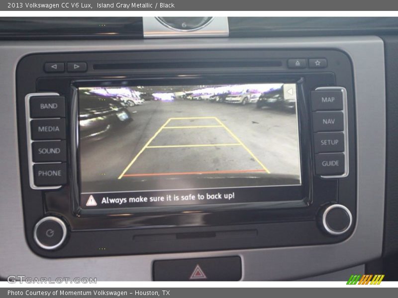 Island Gray Metallic / Black 2013 Volkswagen CC V6 Lux