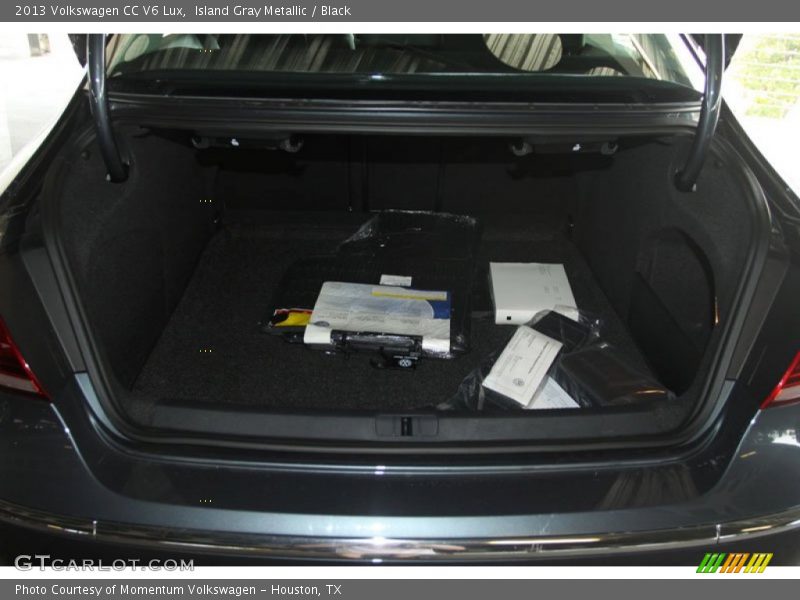 Island Gray Metallic / Black 2013 Volkswagen CC V6 Lux