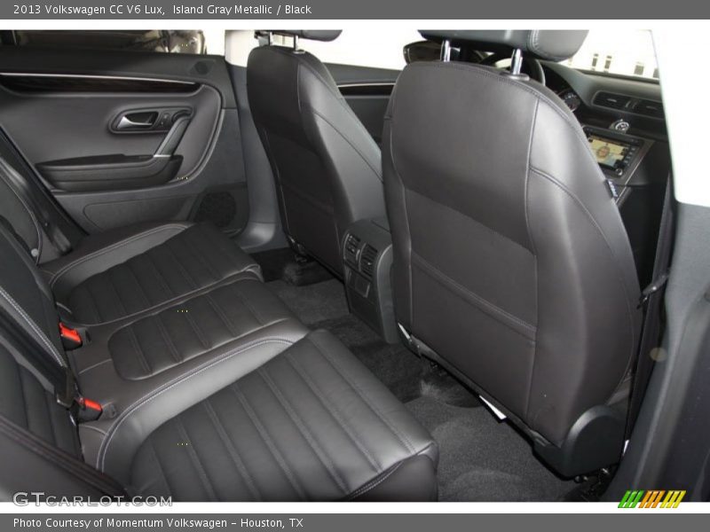 Island Gray Metallic / Black 2013 Volkswagen CC V6 Lux