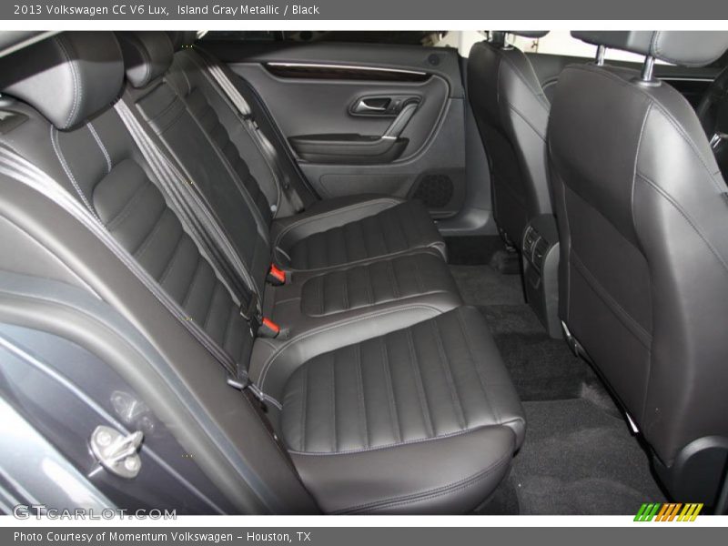 Rear Seat of 2013 CC V6 Lux