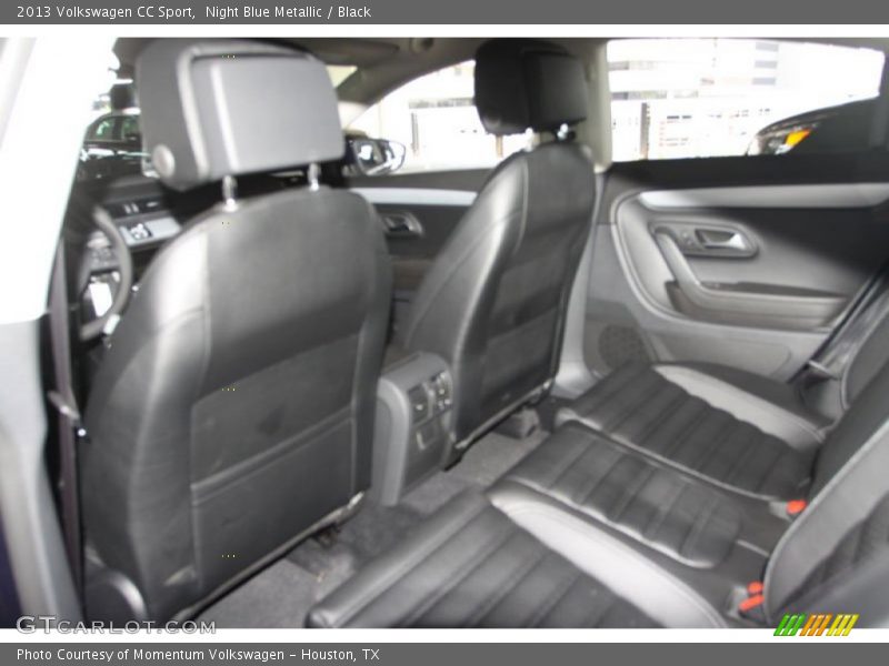 Night Blue Metallic / Black 2013 Volkswagen CC Sport