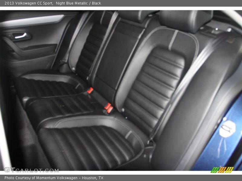 Night Blue Metallic / Black 2013 Volkswagen CC Sport