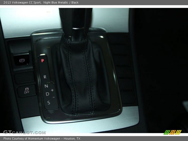 Night Blue Metallic / Black 2013 Volkswagen CC Sport
