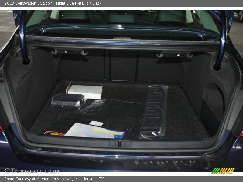 Night Blue Metallic / Black 2013 Volkswagen CC Sport