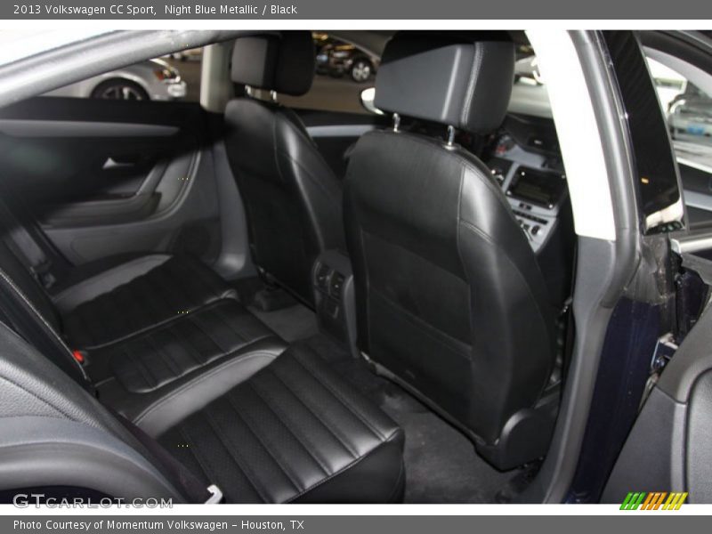 Night Blue Metallic / Black 2013 Volkswagen CC Sport