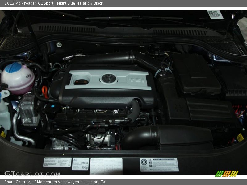 Night Blue Metallic / Black 2013 Volkswagen CC Sport