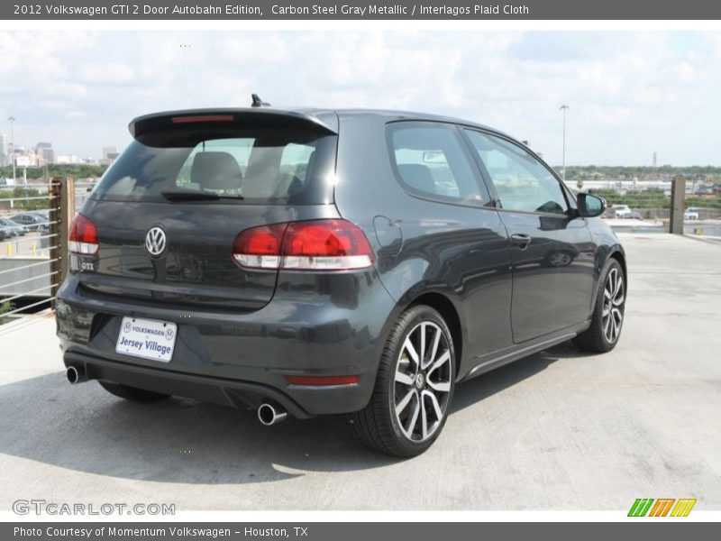 Carbon Steel Gray Metallic / Interlagos Plaid Cloth 2012 Volkswagen GTI 2 Door Autobahn Edition