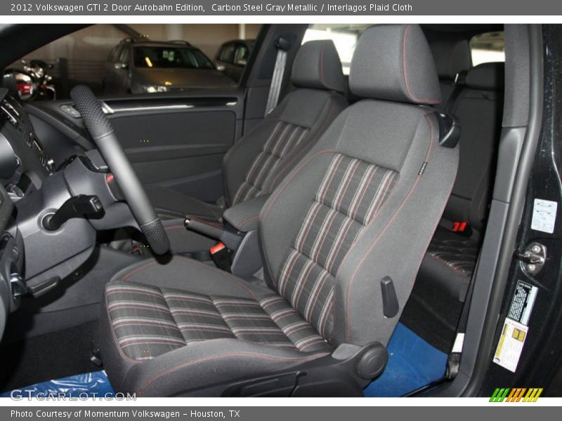 Front Seat of 2012 GTI 2 Door Autobahn Edition