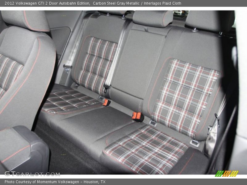 Rear Seat of 2012 GTI 2 Door Autobahn Edition