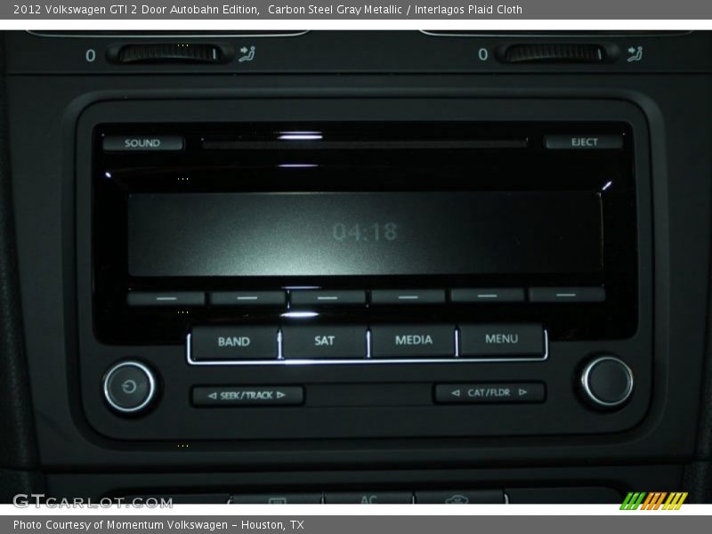 Carbon Steel Gray Metallic / Interlagos Plaid Cloth 2012 Volkswagen GTI 2 Door Autobahn Edition