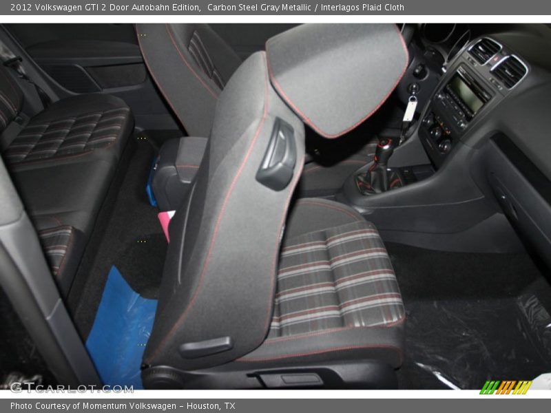 Carbon Steel Gray Metallic / Interlagos Plaid Cloth 2012 Volkswagen GTI 2 Door Autobahn Edition