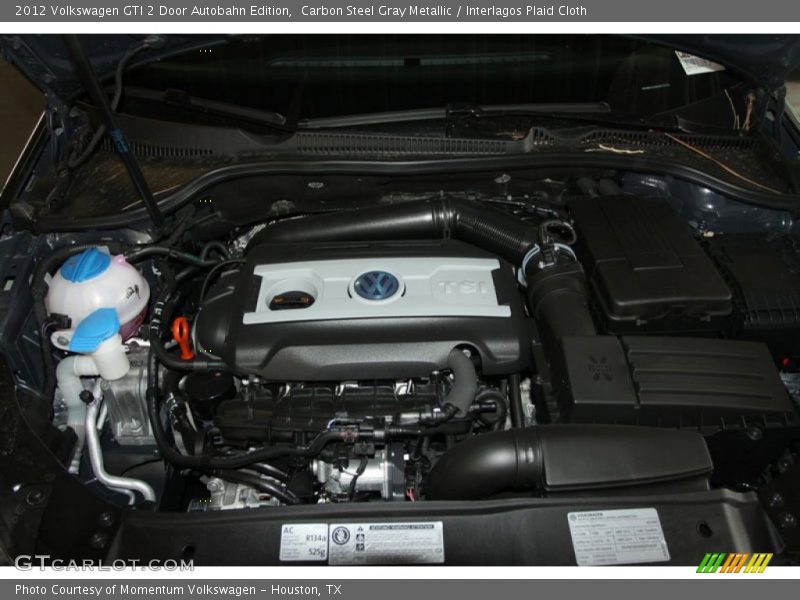 2012 GTI 2 Door Autobahn Edition Engine - 2.0 Liter FSI Turbocharged DOHC 16-Valve 4 Cylinder