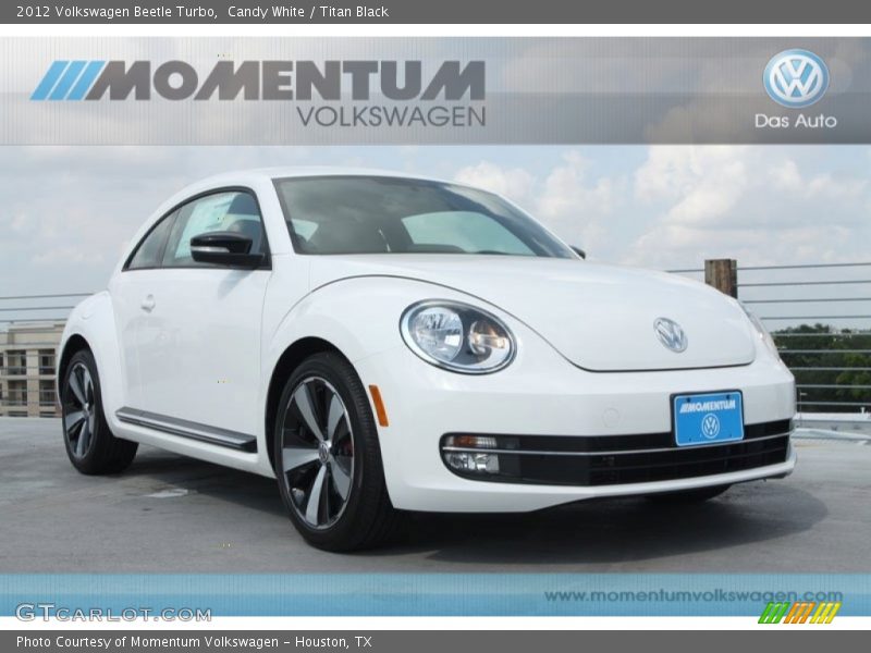 Candy White / Titan Black 2012 Volkswagen Beetle Turbo