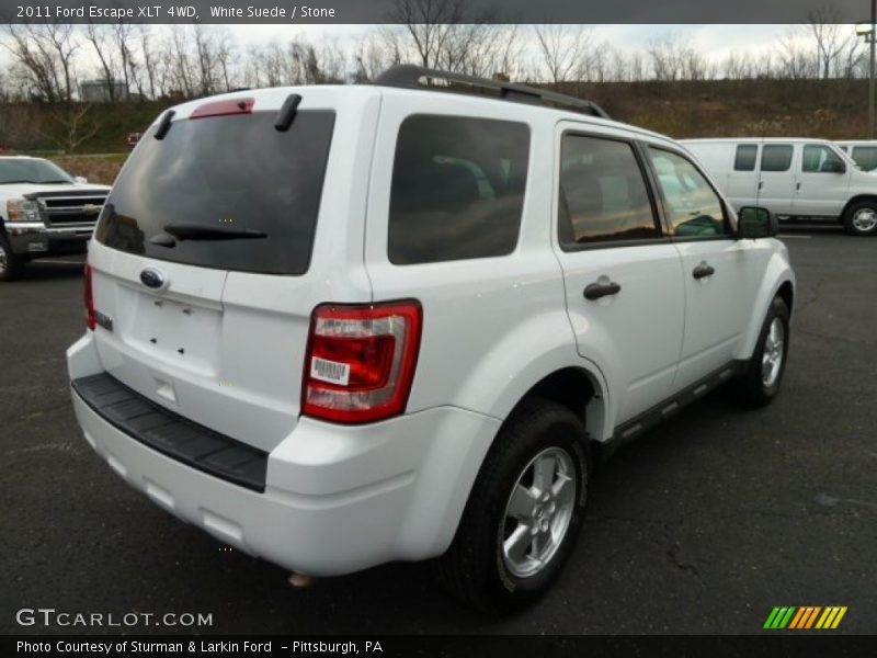 White Suede / Stone 2011 Ford Escape XLT 4WD
