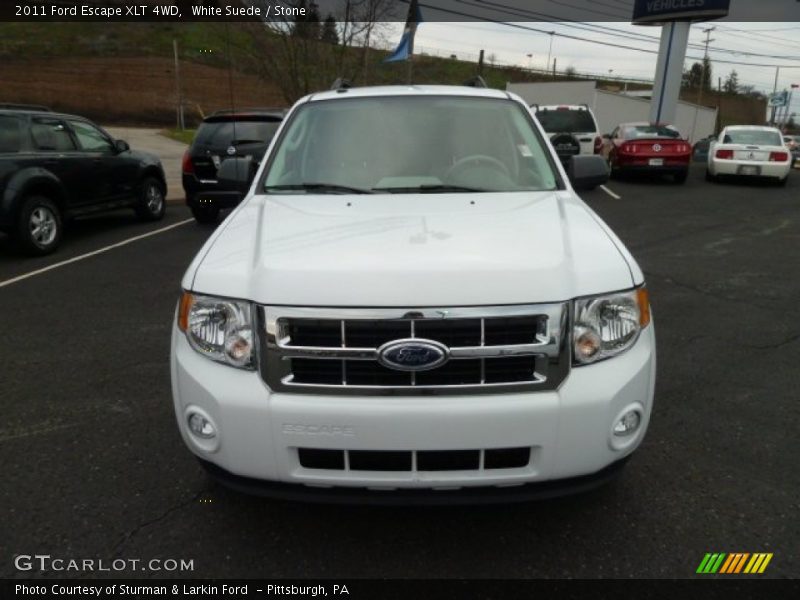 White Suede / Stone 2011 Ford Escape XLT 4WD