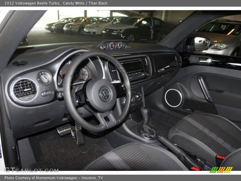 Candy White / Titan Black 2012 Volkswagen Beetle Turbo