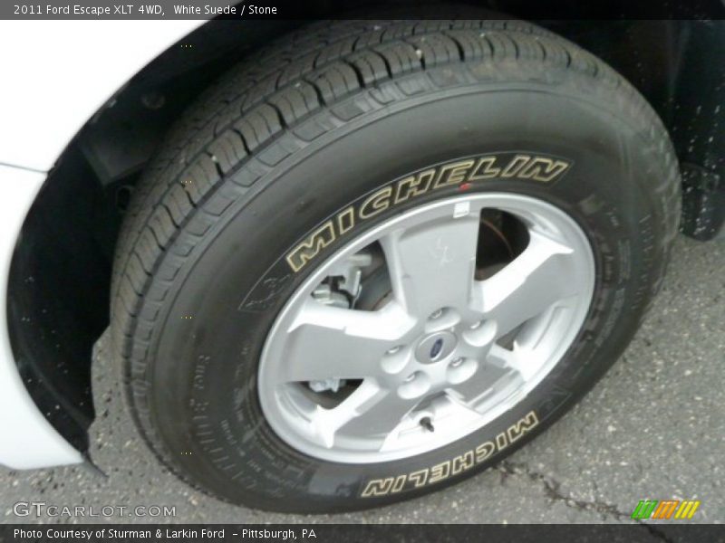 White Suede / Stone 2011 Ford Escape XLT 4WD