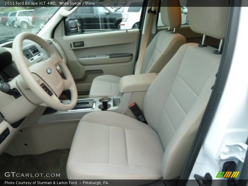 White Suede / Stone 2011 Ford Escape XLT 4WD