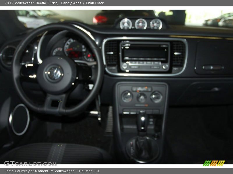 Candy White / Titan Black 2012 Volkswagen Beetle Turbo