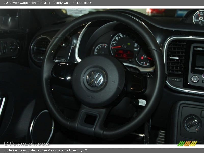Candy White / Titan Black 2012 Volkswagen Beetle Turbo