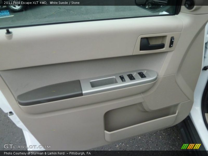 White Suede / Stone 2011 Ford Escape XLT 4WD