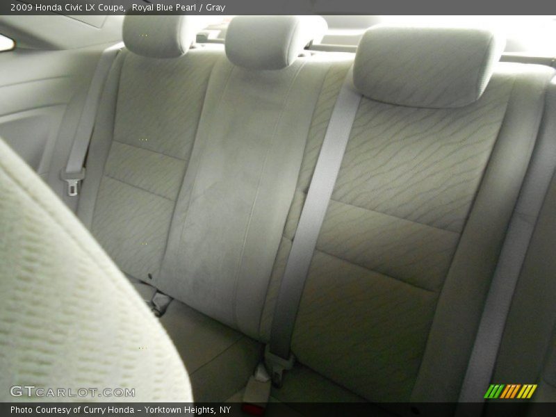 Royal Blue Pearl / Gray 2009 Honda Civic LX Coupe