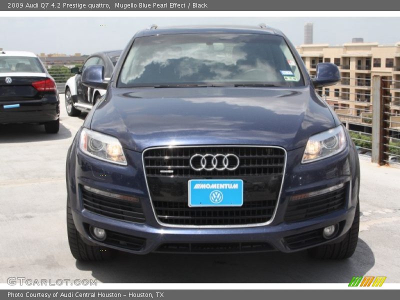Mugello Blue Pearl Effect / Black 2009 Audi Q7 4.2 Prestige quattro