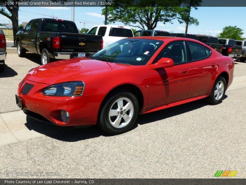 Sport Red Metallic / Ebony 2006 Pontiac Grand Prix Sedan
