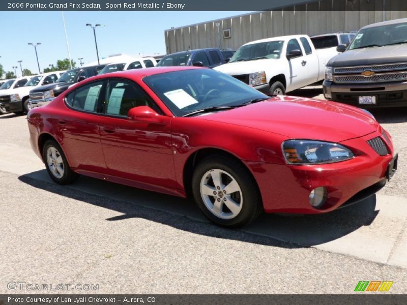 Sport Red Metallic / Ebony 2006 Pontiac Grand Prix Sedan