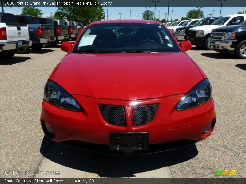 Sport Red Metallic / Ebony 2006 Pontiac Grand Prix Sedan