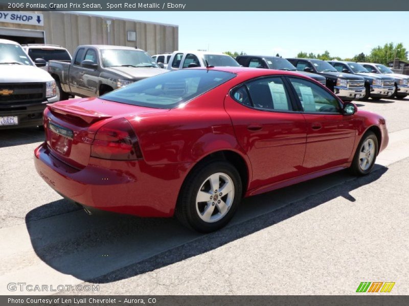 Sport Red Metallic / Ebony 2006 Pontiac Grand Prix Sedan