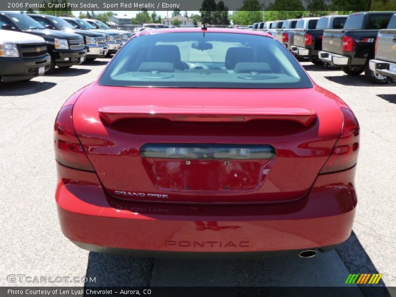 Sport Red Metallic / Ebony 2006 Pontiac Grand Prix Sedan