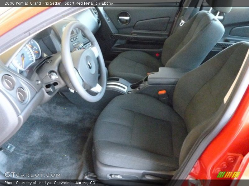 Sport Red Metallic / Ebony 2006 Pontiac Grand Prix Sedan