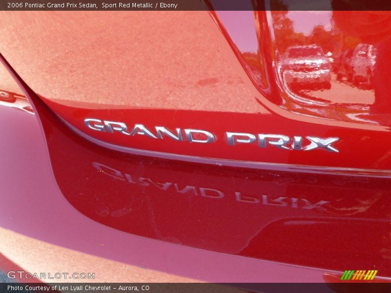Sport Red Metallic / Ebony 2006 Pontiac Grand Prix Sedan