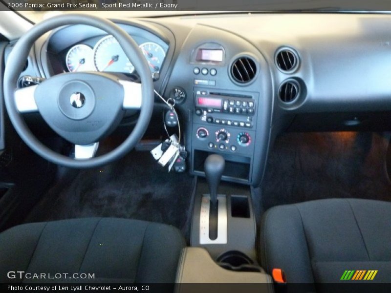 Sport Red Metallic / Ebony 2006 Pontiac Grand Prix Sedan