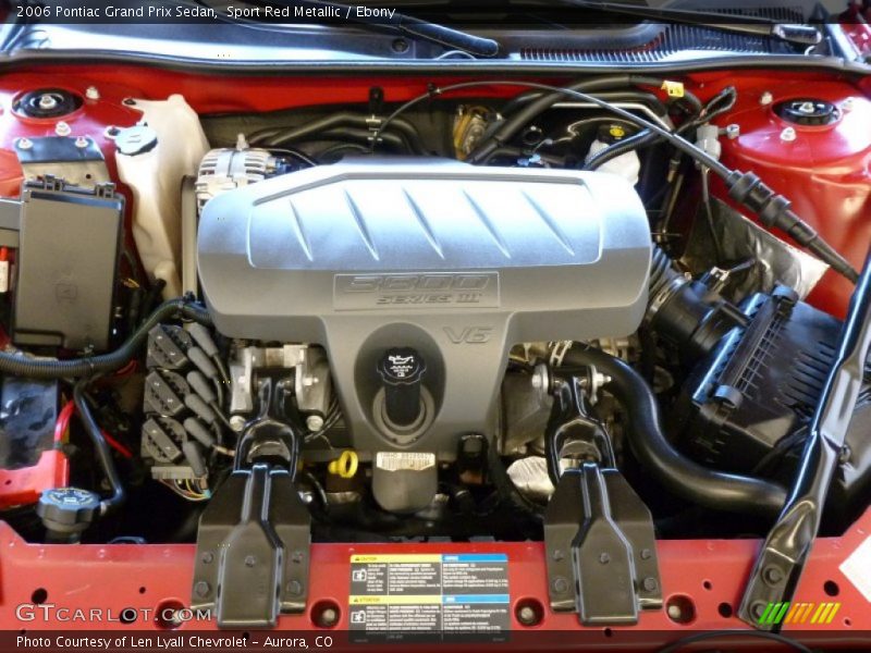 Sport Red Metallic / Ebony 2006 Pontiac Grand Prix Sedan
