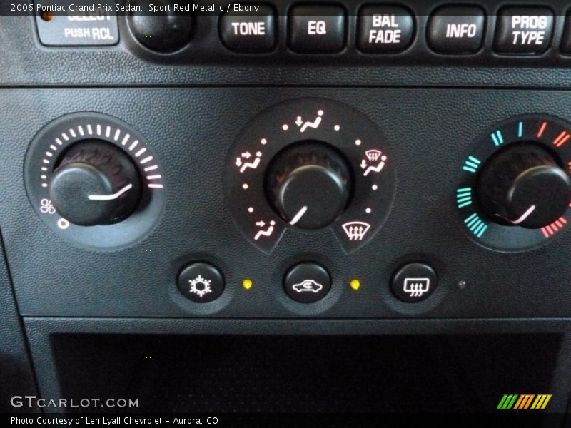 Sport Red Metallic / Ebony 2006 Pontiac Grand Prix Sedan