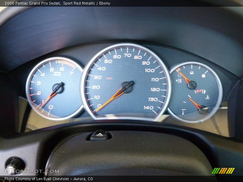 Sport Red Metallic / Ebony 2006 Pontiac Grand Prix Sedan
