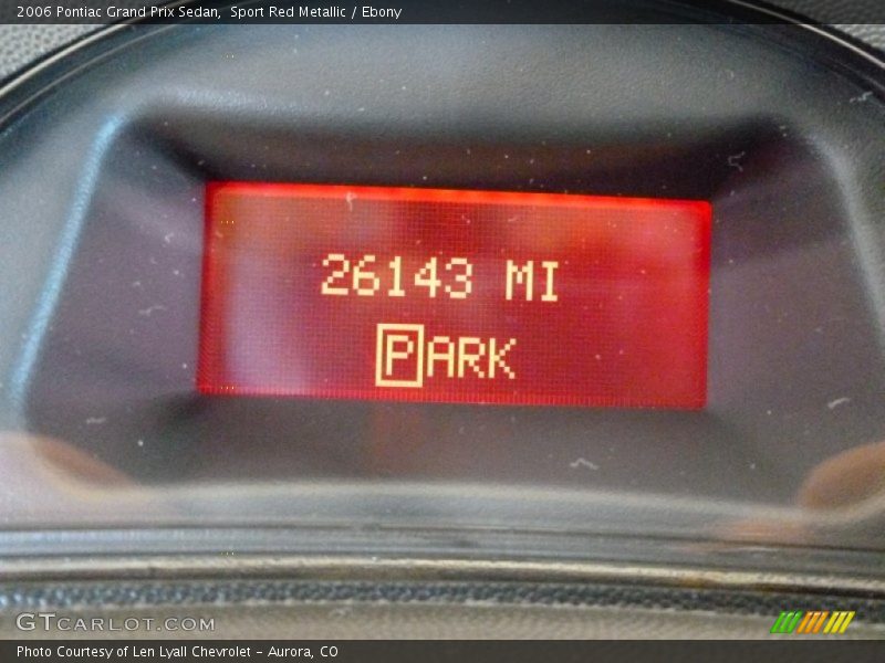 Sport Red Metallic / Ebony 2006 Pontiac Grand Prix Sedan