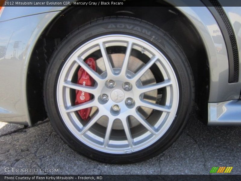  2012 Lancer Evolution GSR Wheel