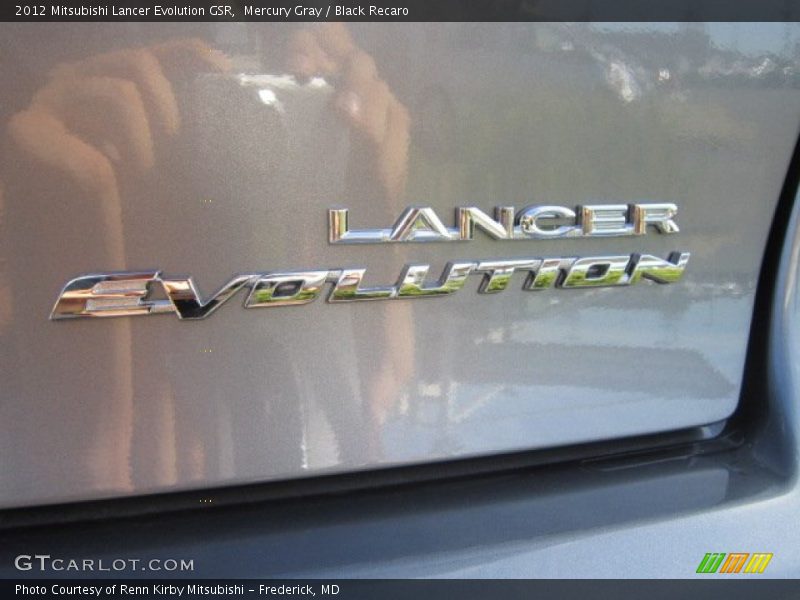  2012 Lancer Evolution GSR Logo